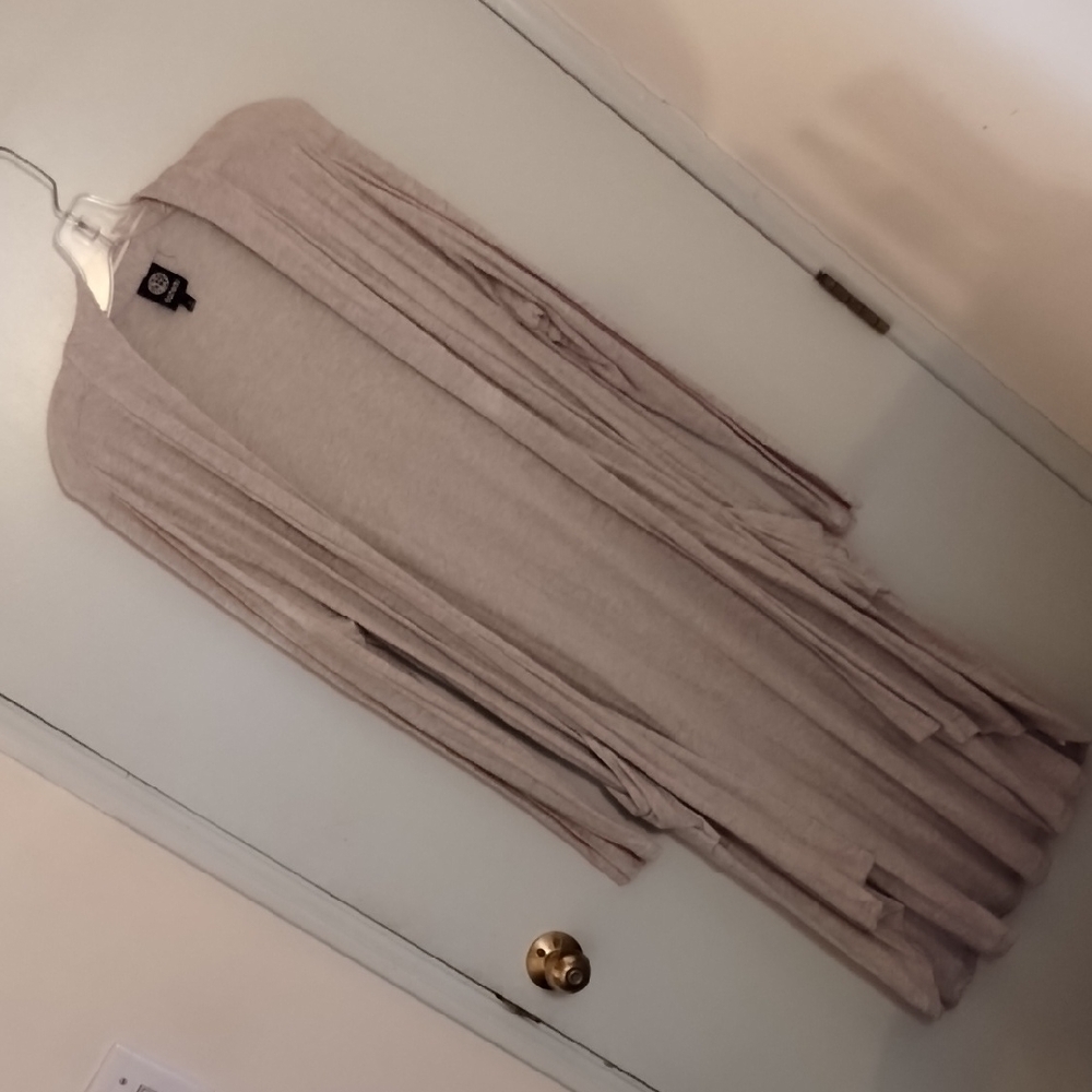 Bobeau Light Tan Women's Cardigan